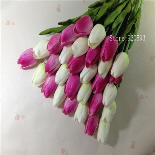 Load image into Gallery viewer, 31pcs Mini Tulip Flower-home accent-wanahavit-white Pink A-wanahavit
