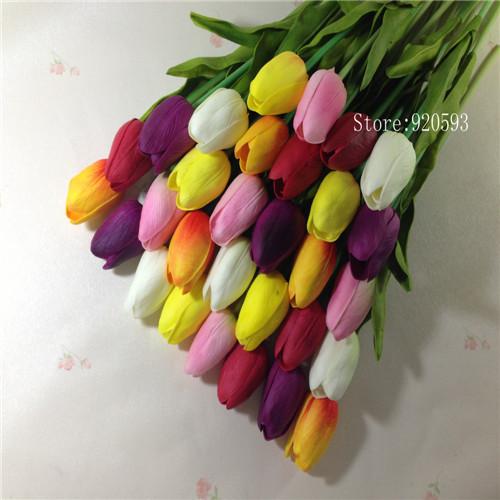 Load image into Gallery viewer, 31pcs Mini Tulip Flower-home accent-wanahavit-6 colors mix-wanahavit
