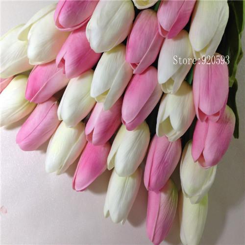 Load image into Gallery viewer, 31pcs Mini Tulip Flower-home accent-wanahavit-white Pink B-wanahavit
