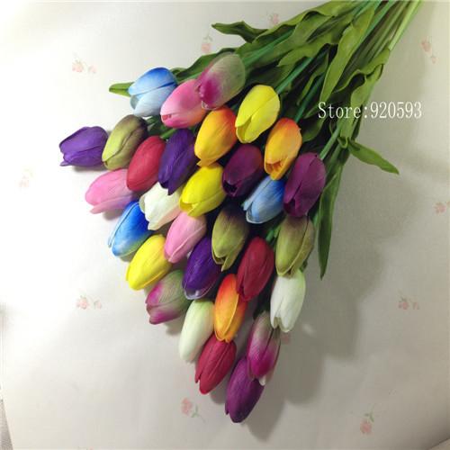 Load image into Gallery viewer, 31pcs Mini Tulip Flower-home accent-wanahavit-mix colors 1-wanahavit
