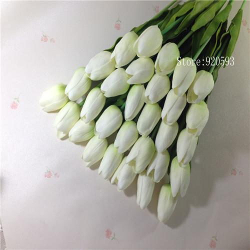 31pcs Mini Tulip Flower-home accent-wanahavit-white-wanahavit