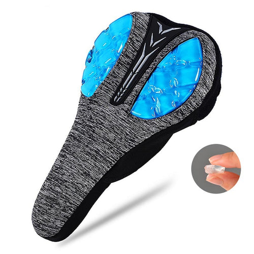 Load image into Gallery viewer, Bicycle Saddle Cover 3D Liquid Silicon Gels Cycling Seat Mat Comfortable Cushion Soft Anti Slip Bike Saddle Cover
