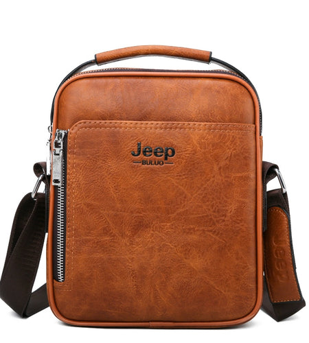 Men Messenger Bags High Quality Split Leather Large Capacity Bag