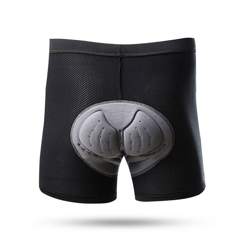 Gel Men's Cycling Shorts Breathable 3D Padded Riding Sport Under Briefs Bicycle Bike Underwear Fitness Shorts S~3XL