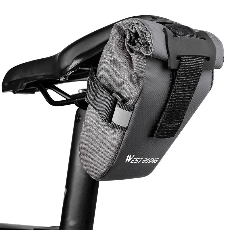 Adjustable Bicycle Saddle Bag Rainproof Reflective Seatpost Saddle Bag MTB Road Bike Bag Cycling Accessories