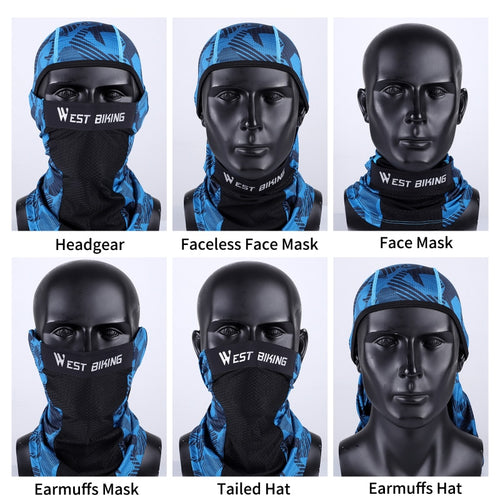 Load image into Gallery viewer, Anti-UV Summer Cycling Headwear Ice Silk Breathable Outdoor Sport Running Scarf Dustproof Protection Balaclava Cap
