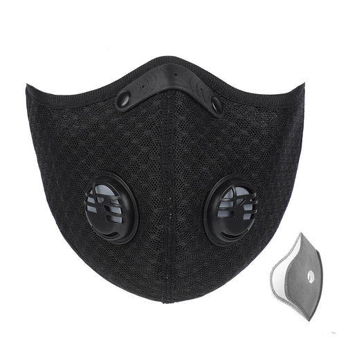 Load image into Gallery viewer, Bike Face Mask PM2.5 Anti Pollution Activated Carbon Filter Washable Cycling Sport Mask Bicycle MTB Road Bike Mask
