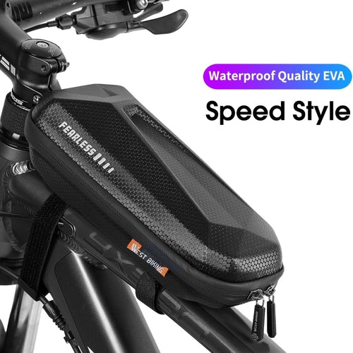 Load image into Gallery viewer, Waterproof Bicycle Bag 7.0 Inch Sensitive Touch Screen Phone Bag MTB Road Bike Front Frame Bag Cycling Accessories
