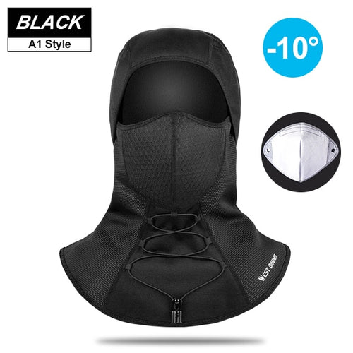 Load image into Gallery viewer, Winter Sport Cycling Cap Bike Full Face Cover Neck Warmer Men Women Scarf Ski Bicycle Motorcycle Fleece Head Cap Hat
