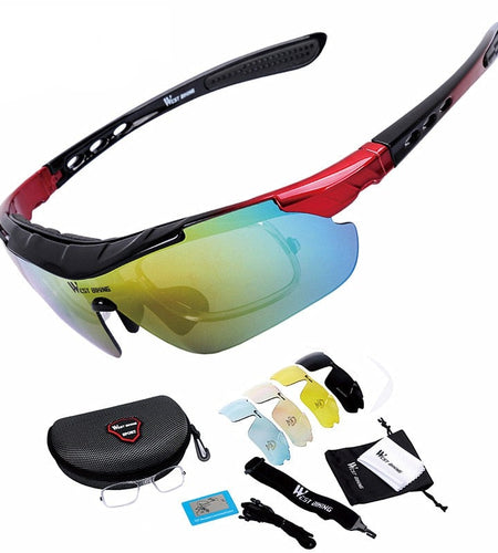 Cycling Polarized Eyewear Glasses Bicycle Sunglasses Mountain Road Bike Men Women Sport Glasses Cycling Equipment