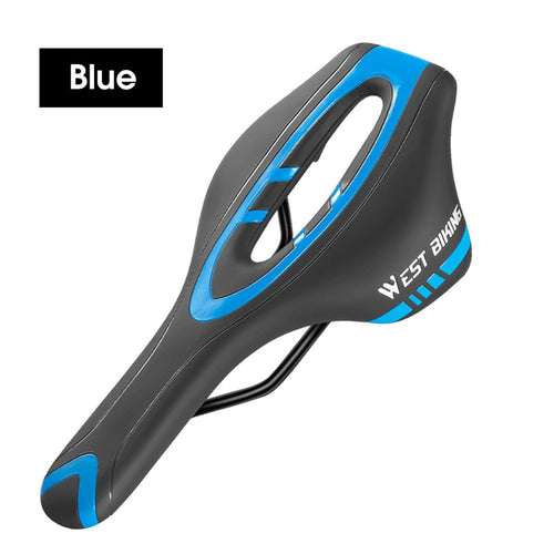 Load image into Gallery viewer, Bicycle Saddle Training Racing Bike Front Seat Hollow Breathable MTB Road Bike Part Cushion Cycling Accessories
