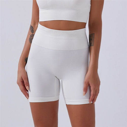 Load image into Gallery viewer, Seamless Sport Wear Women Crop Top T-shirt Bra Legging Shorts Sportsuit Workout Outfit Fitness Wear Yoga Gym Wear A012BTP
