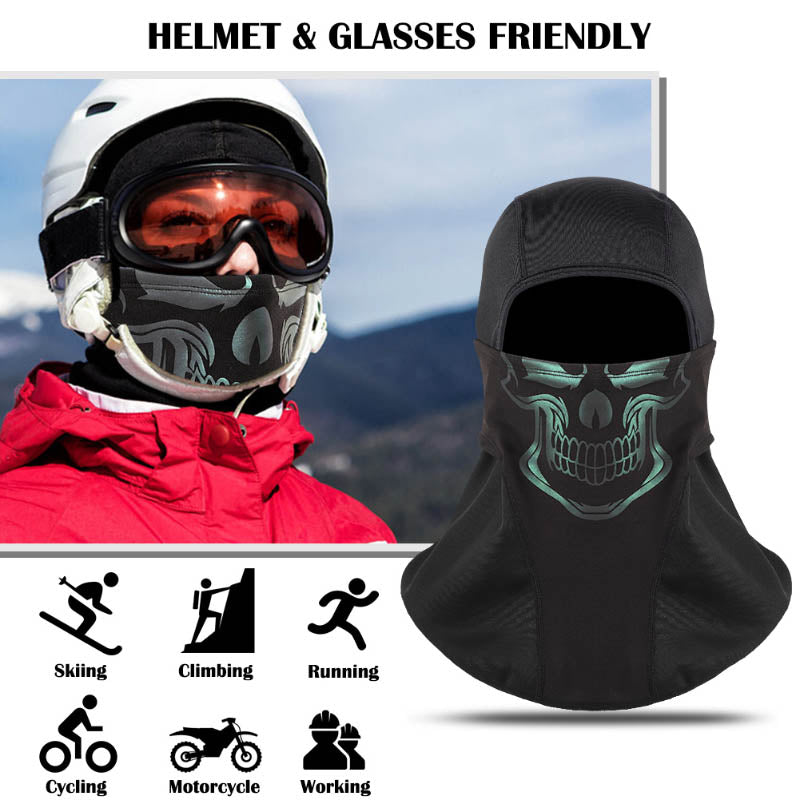 Warm Winter Cycling Headwear Reflective Windproof MTB Road Bicycle Full Face Cover Men Women Sport Thermal Bike Cap