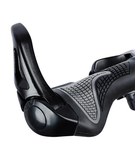 Bike Grips Rubber Cover Non-slip MTB Bike Handlebar Grip Aluminum Alloy Bicycle Accessories Cycling Handle Bar Grips