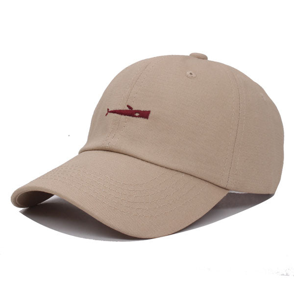 Fashion Baseball Cap for Men and Women Retro Dad Hats Summer Outdoor Visors Cap Unisex Snapback Hat Fish Embroidery Baseball Hat