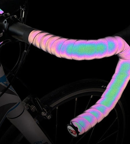 Reflective Bike Handlebar Tape Quality EVA Shockproof Bike Cycling Bar Tape Wrap With Bar Plugs Bicycle Accessories