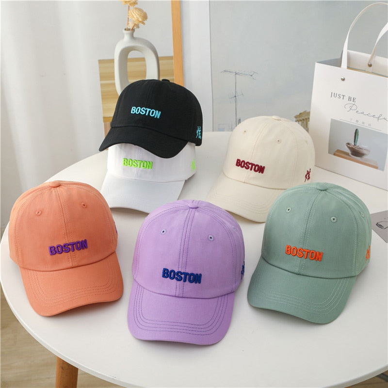 Fashion Women Cap Simple Letter Embroidery Baseball Cap For Women High Quality Female Streetwear Hat