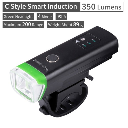 Load image into Gallery viewer, 3000 Lumen Bike Light 3 LED 5200mAh USB Rechargeable MTB Front Rear Lamp Waterproof Flashlight With 2 Brackets
