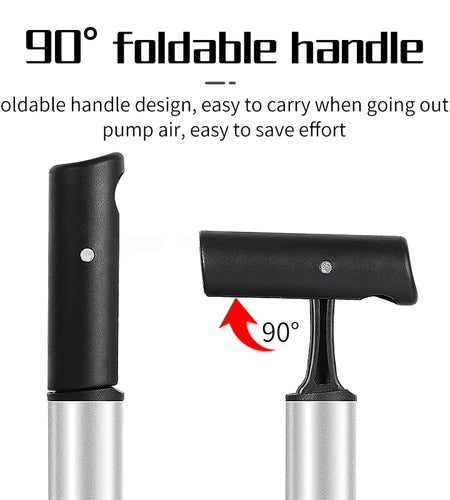 Bike Pump Bicycle Tire Portable Inflator Air Pump 120PSI Mountain Road Bike Accessories for Cycling MTB Bicycle Pump