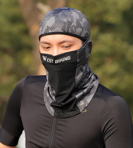Anti-UV Summer Cycling Headwear Ice Silk Breathable Outdoor Sport Running Scarf Dustproof Protection Balaclava Cap