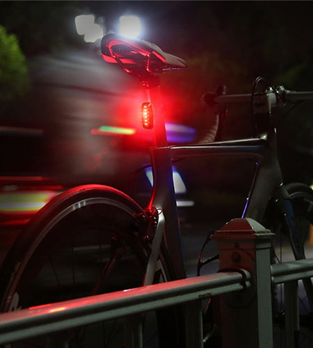 Smart Brake Sensing Cycling Light Waterproof Led Bicycle Flash Rear Light USB Charge MTB Road Bicycle Lamp Bike Tail Light