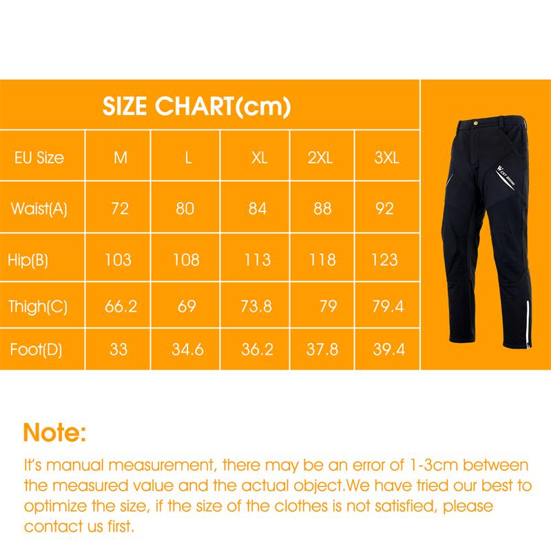 Amazon.com : Cycling Trousers, MTB Pants Winter Fleece Thermal Waterproof  Windproof Sports Pants for Men,Black,L : Clothing, Shoes & Jewelry