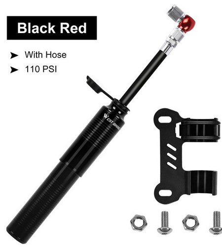 Portable Bike Pump Cycling Bicycle Tire Lever Patch Repair Tools Set Presta Schrader Valve MTB Road Bike Hand Pump