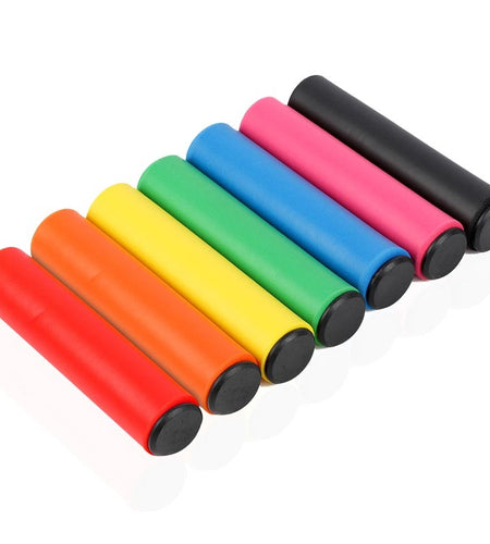Ultraight Bicycle Grips MTB Silicone Sponge Handlebar Grips Anti-skid Shock-absorbing Soft Bike Grips Bicycle Cycling Handlebar
