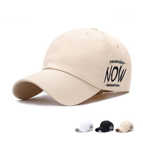 Load image into Gallery viewer, Men Sun Protection Snapback cap hat Women cotton Now embroidery Adjustable Baseball Cap Outdoor sport fashion sun Hats
