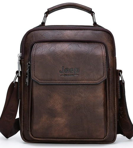 Big Brand Men Handle Messenger Bags For iPad Business Casual Leather High Grade Handbag Men's Shoulder Bag New Hot