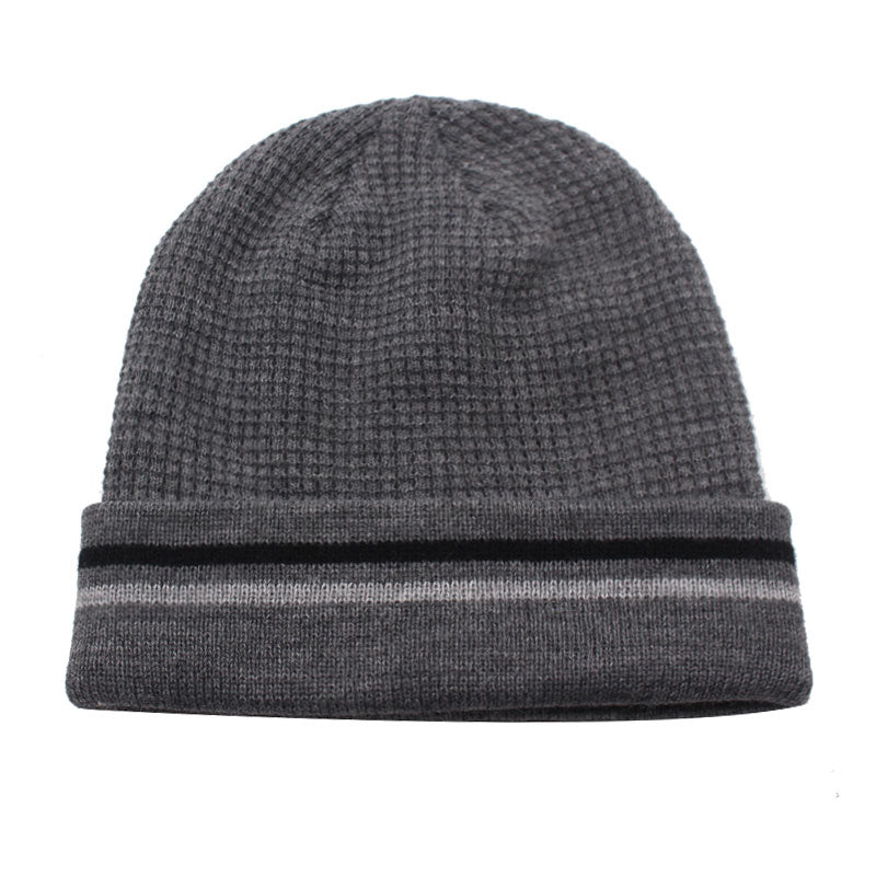 Skullies Beanies Casual Knitted Hat Men Beanie Hats For Men Women Cap Autumn Gorro Ski Warm Skull Bonnet Men's Winter Hat Cap