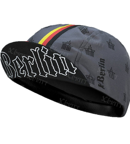Summer Belgium Classic Dark Gray Cycling Caps Quick Drying Men And Women Wear Road Bike Breathable Sun Hat