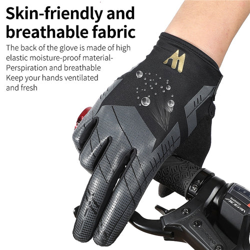 Load image into Gallery viewer, Touch Screen Cycling Gloves Anti-slip Shockproof Pad Breathable MTB Bike Gloves Sport Fitness Running Bicycle Gloves
