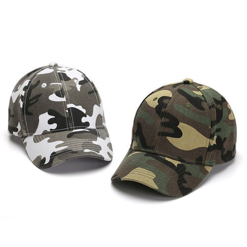 Load image into Gallery viewer, Children Snow Camo Baseball Cap Kids Tactical Cap Camouflage Snapback Hat Bone Masculino Cap for Boy Girls

