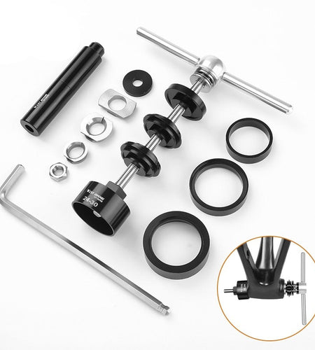 Bicycle Bottom Bracket Bearing Remove Install Tool Road Bike BB Press Fit 24mm 30mm BB86 BB30 BB92 PF30 Repair Kit