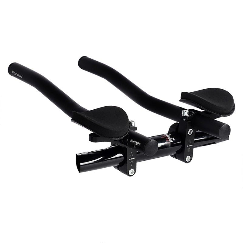 Bicycle Rest TT Handlebar Clip on Aero Bars Handlebar Extension Triathlon Aerobars MTB Road Bike Cycling Handlebars