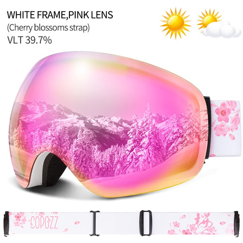 Load image into Gallery viewer, Ski Goggles UV400 Protection Ski Mask Men Women Anti-Fog Big Face Skiing Glasses Outdoor Sport Snowboard Skiing Eyewear
