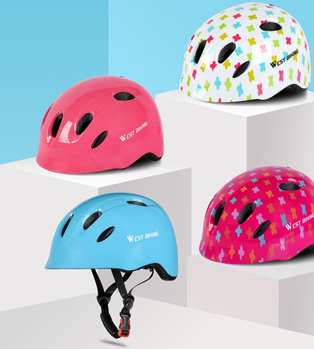 Kids Helmet Bicycle EPS Ultralight Children's Protective Gear Girls Boys Cycling Riding Sports Safety Cap Helmet
