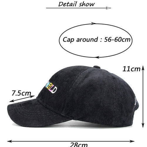 Load image into Gallery viewer, Cotton ASTROWORLD Baseball Caps Travis Scott Unisex Astroworld Dad Hat Cap High Quality Embroidery Man Women Summer Hat
