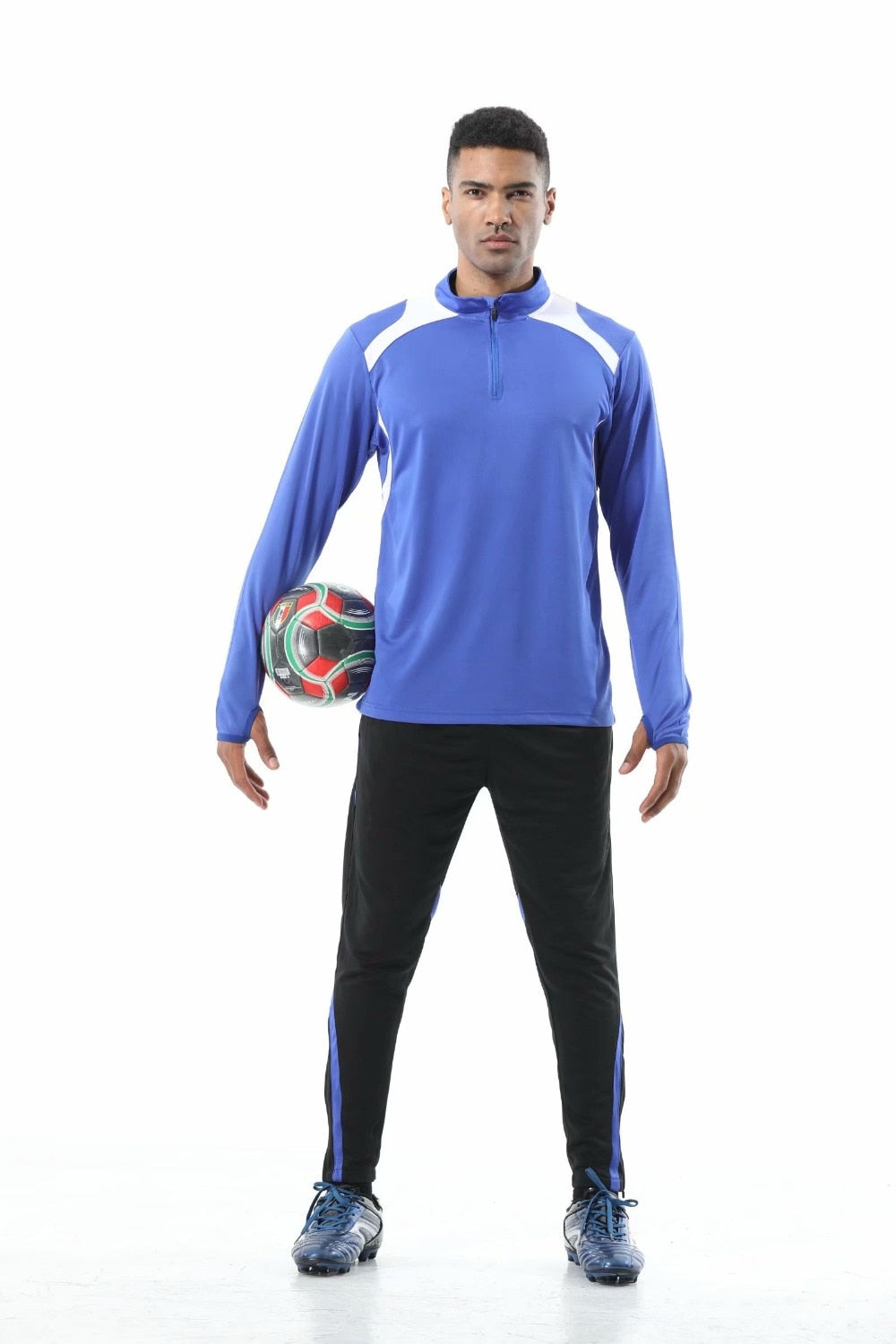 Men sportswear football training suits soccer sets tracksuits long sleeve jerseys football Team uniform sports Running kit