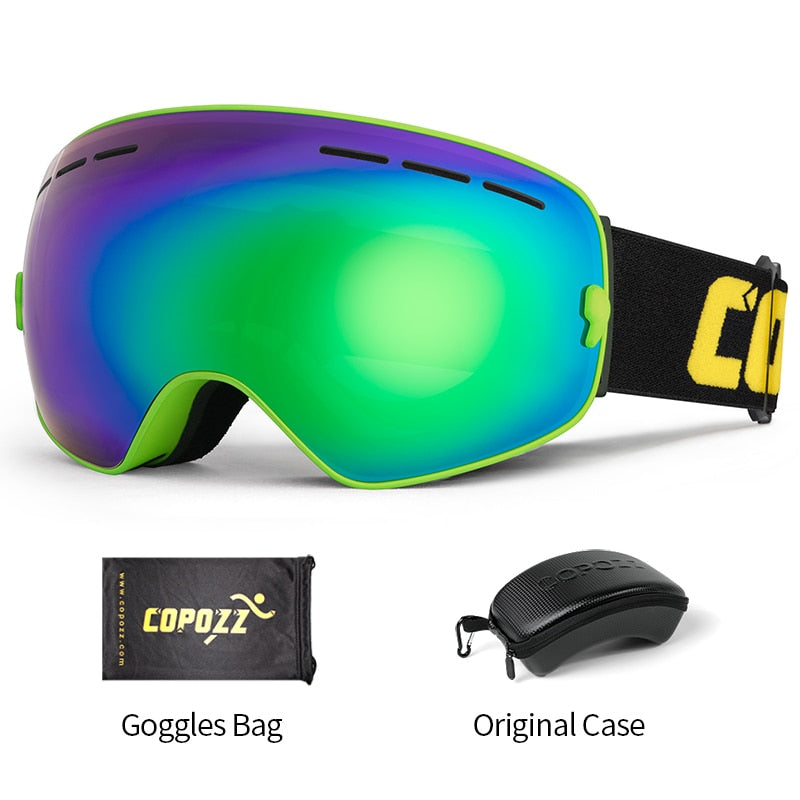 Ski Goggles Men Women Snowboard Goggles Glasses For Skiing UV400 Protection Skiing Snow Glasses Anti-Fog Ski Mask