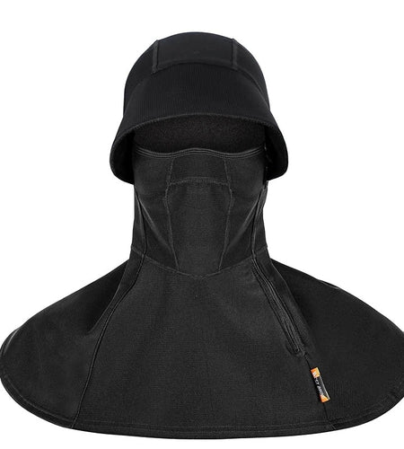 Winter Big Brim Headgear Motorcycle Cycling Balaclava Hood Warm Fleece Windproof Ski Fishing Women Men Bike Hat Cap
