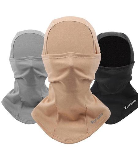 Winter Fleece Cycling Face Mask Windproof Warm MTB Road Bicycle Full Face Cover Outdoor Men Women Thermal Bike Cap