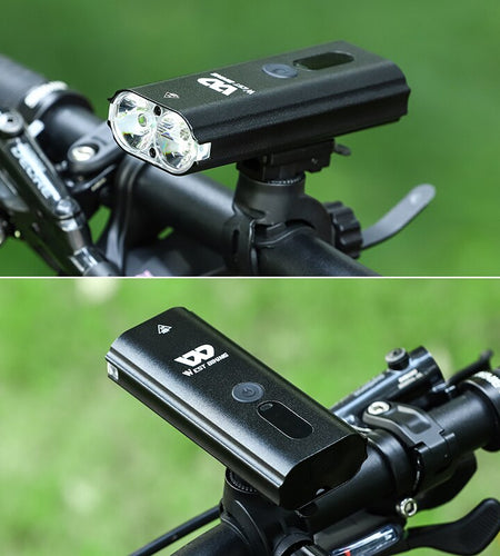 Professional Bicycle Light Waterproof USB Rechargeable Cycling Flashlight MTB Road Bike LED Headlight Rear Lamp