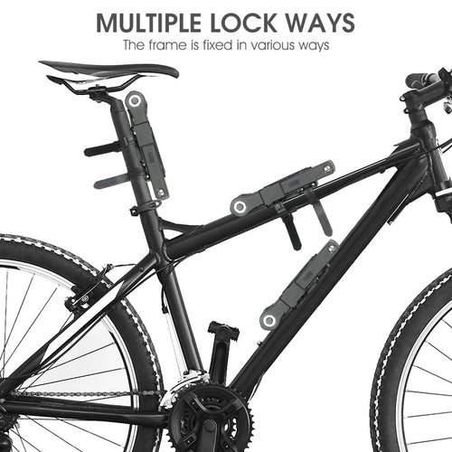 Load image into Gallery viewer, Foldable Bicycle Password Lock Strongest Anti Theft Heavy Duty Lock MTB Road Bike Motorcycle Electric Bike Lock

