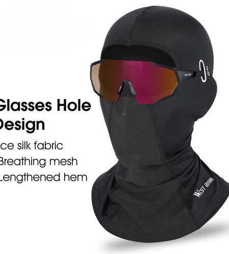 Summer Cycling Caps Anti-UV Sport Headgear MTB Bike Motorcycle Helmet Liner Fishing Training Balaclava Bicycle Hat