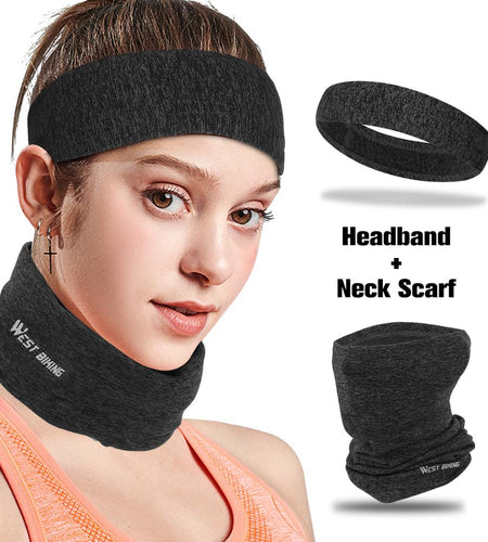 Winter Windproof Cycling Scarf Outdoor Running Bike Face Mask Headbands Men Women Bicycle Bandana Sports Headwear
