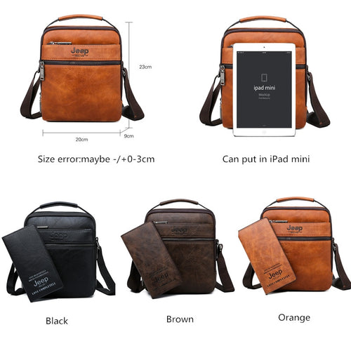 Load image into Gallery viewer, Men&#39;s Leisure Single-shoulder Bag Fashion Crossbody Bag Multi-functional Business &amp; Leisure Bags The Best Gifts For Men
