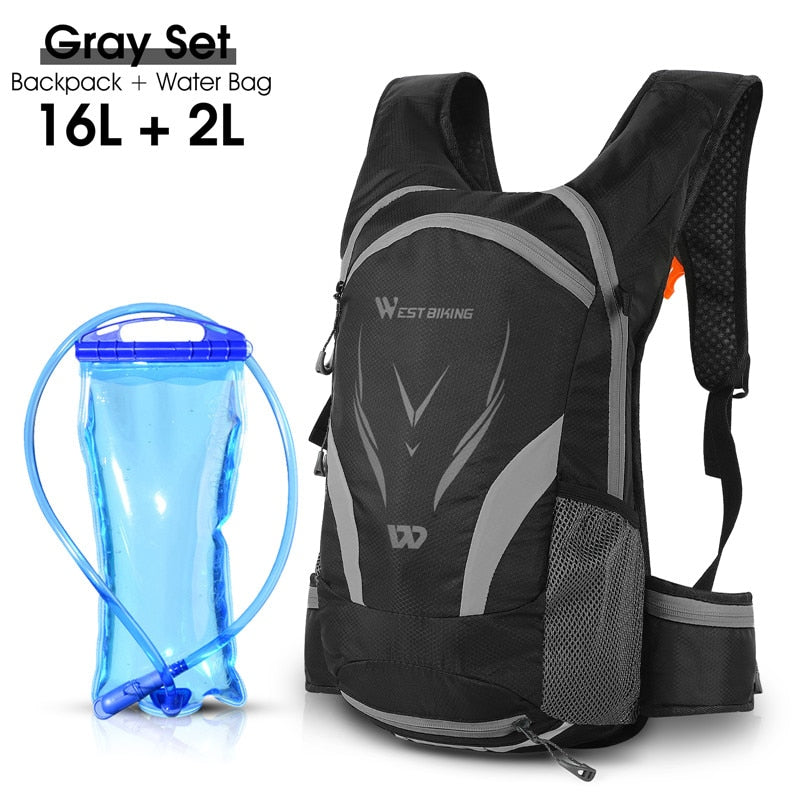16L Sport Cycling Backpack Waterproof Ultralight Bicycle Bag Outdoor Mountaineering Hiking Climbing Travel Backpack