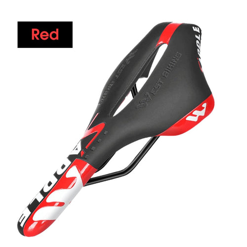 Load image into Gallery viewer, Bicycle Saddle Training Racing Bike Front Seat Hollow Breathable MTB Road Bike Part Cushion Cycling Accessories
